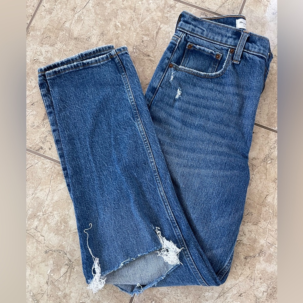 Abercrombie & Fitch Light Blue Denim Jeans